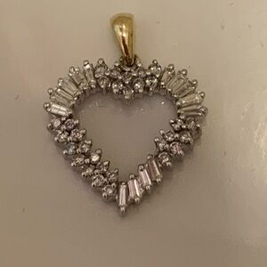 14k Gold Heart Pendant